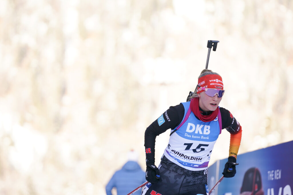 Debütantin in Ruhpolding: Julia Tannheimer erstaunte beim Heim-Weltcup die Biathlon-Welt und verzückte die deutschen Fans.