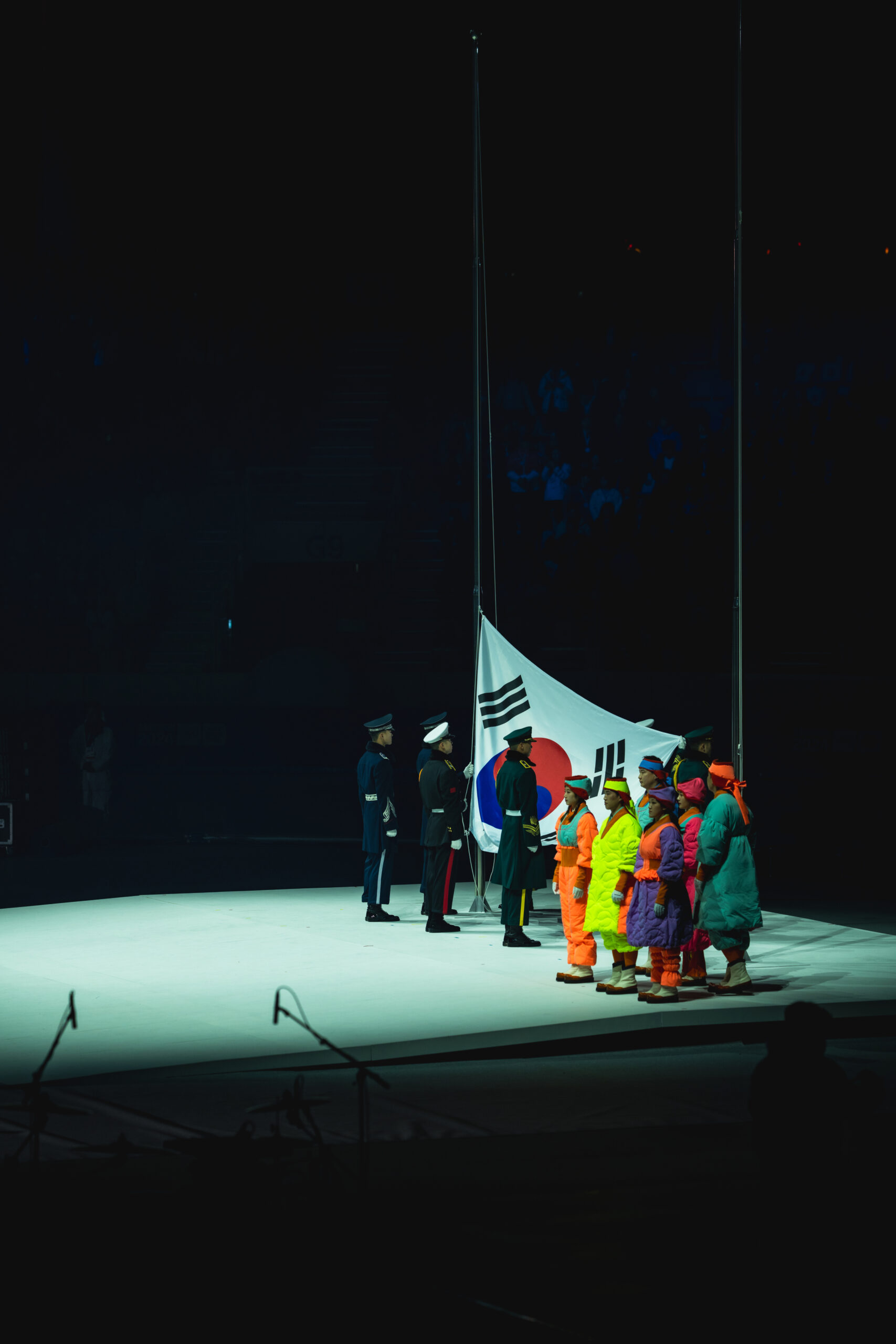 Eröffnungsfeier der Youth Olympic Games 2024 in Südkorea.
