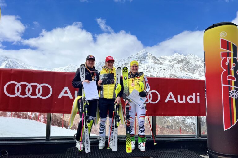Lena Dürr gewinnt bei den Internationalen Deutschen Ski-Alpin Meisterschaften 2023. Wer wird wohl deutscher Meister 2024?