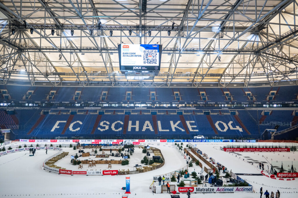 Biathlon auf Schalke